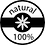 100-natural-badge
